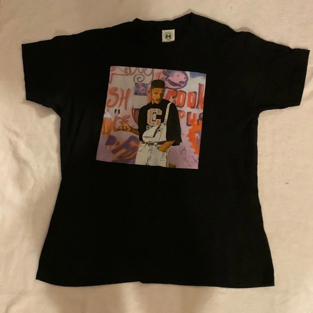 Cross Colours Will Smith Fresh Prince 90s t-shirt